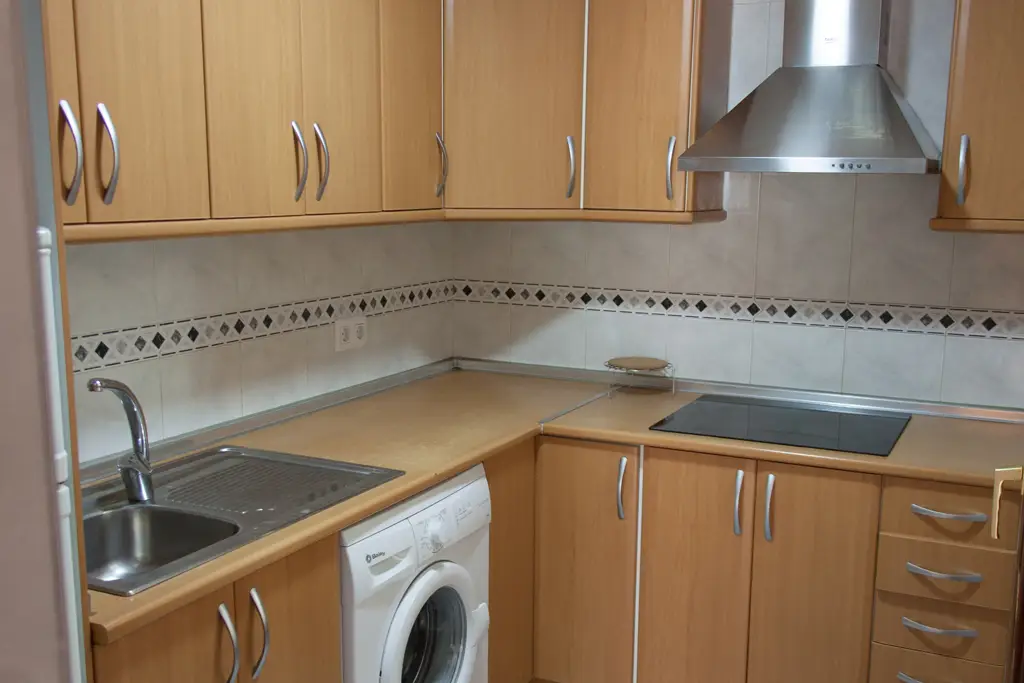 Apartamento Cabriel cocina - Apartamentos Guadalaviar