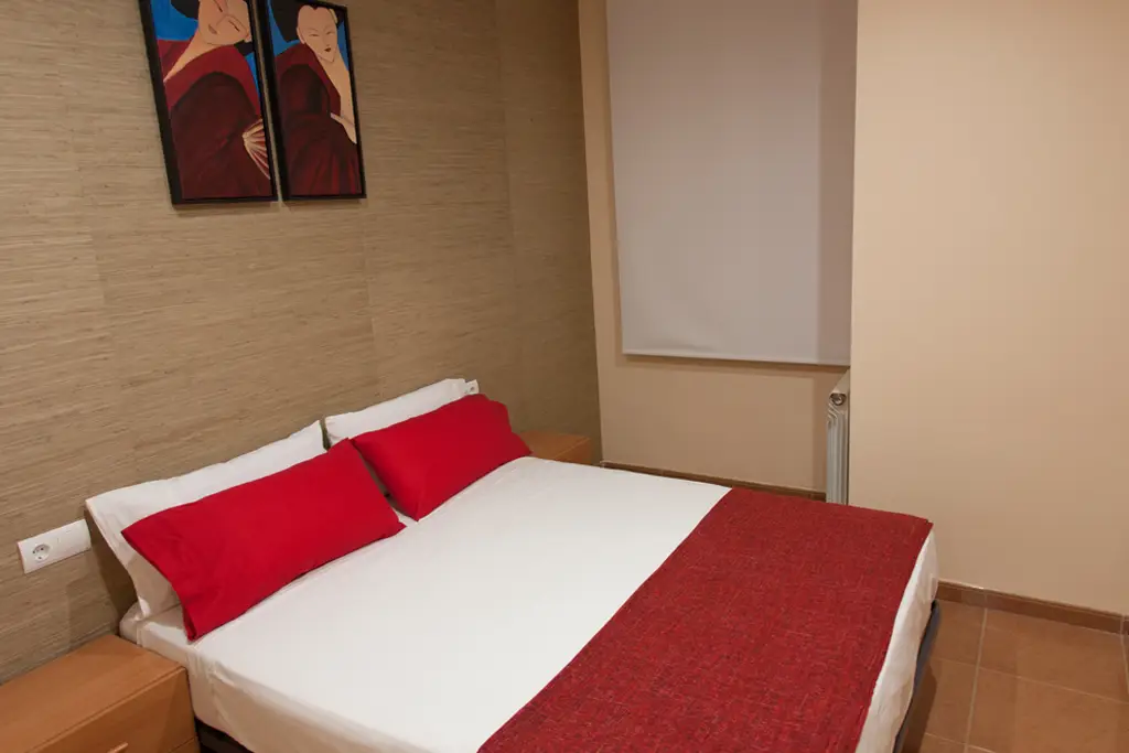 Apartamento Cabriel habitación matrimonio - Apartamentos Guadalaviar