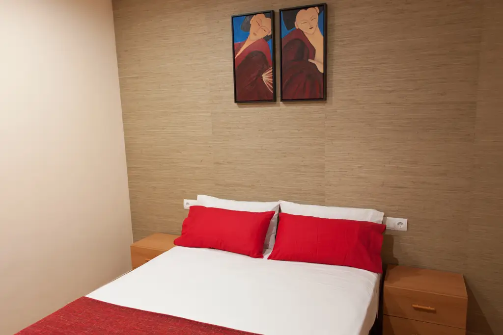 Apartamento Cabriel habitación matrimonio - Apartamentos Guadalaviar