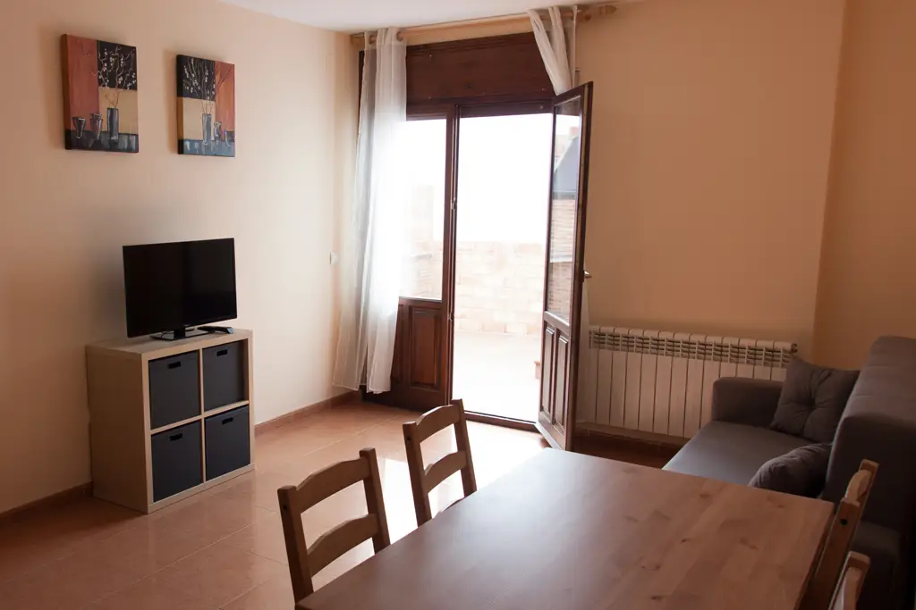 Apartamento Cabriel salón - Apartamentos Guadalaviar