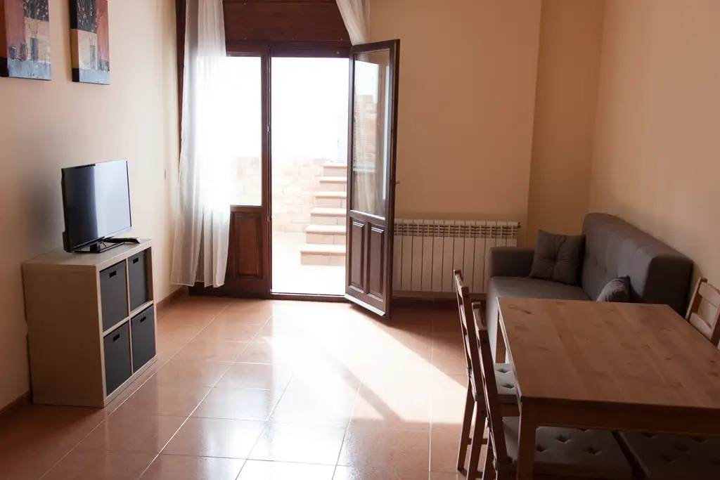 Apartamento Cabriel salón - Apartamentos Guadalaviar